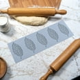 thumbnail image 3 of Kripyery 3D Leaf Coral Pattern Baking Mold Easy Demoulding Chocolate Thin Cake Dessert Silicone Baking Mould Stamping Mat, 3 of 8