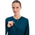 thumbnail image 5 of Cherokee Women's Snap Front Scrub Jacket with 3 Pockets and Knit Cuff - WW340, 5 of 10
