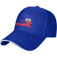 thumbnail image 1 of Haiti Terrain Map Baseball Cap Women Men Sun Hat Adjustable Trucker Golf Baseball Caps, 1 of 8