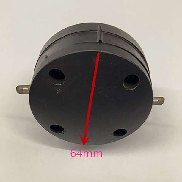 Hytrove 6Ud Tweeter Horn En Color Negro Con Resistente Y Rendimiento Estable