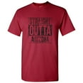 thumbnail image 6 of Straight Outta Arizona - Phoenix Football T Shirt - Large - Cardinal, 6 of 6