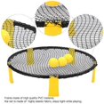 thumbnail image 3 of Mini juego de pelota de voleibol de playa, juego de pelota de bola de batalla de pico con inflador compatible con fiesta de fitness de entretenimiento de ocio Afortunado Sencillez, 3 of 5