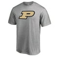 thumbnail image 2 of Men's Ash Purdue Boilermakers Primary Team Logo T-Shirt, 2 of 3