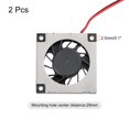 thumbnail image 3 of Ventilador enfriamiento DC Sin-Escobillas Unique Bargains 3507 35x35x7mm DC12V 0.1A 2uds, 3 of 7