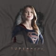 thumbnail image 2 of Supergirl Stand Tall Women's T Shirt, Charcoal, X-Large, 2 of 6