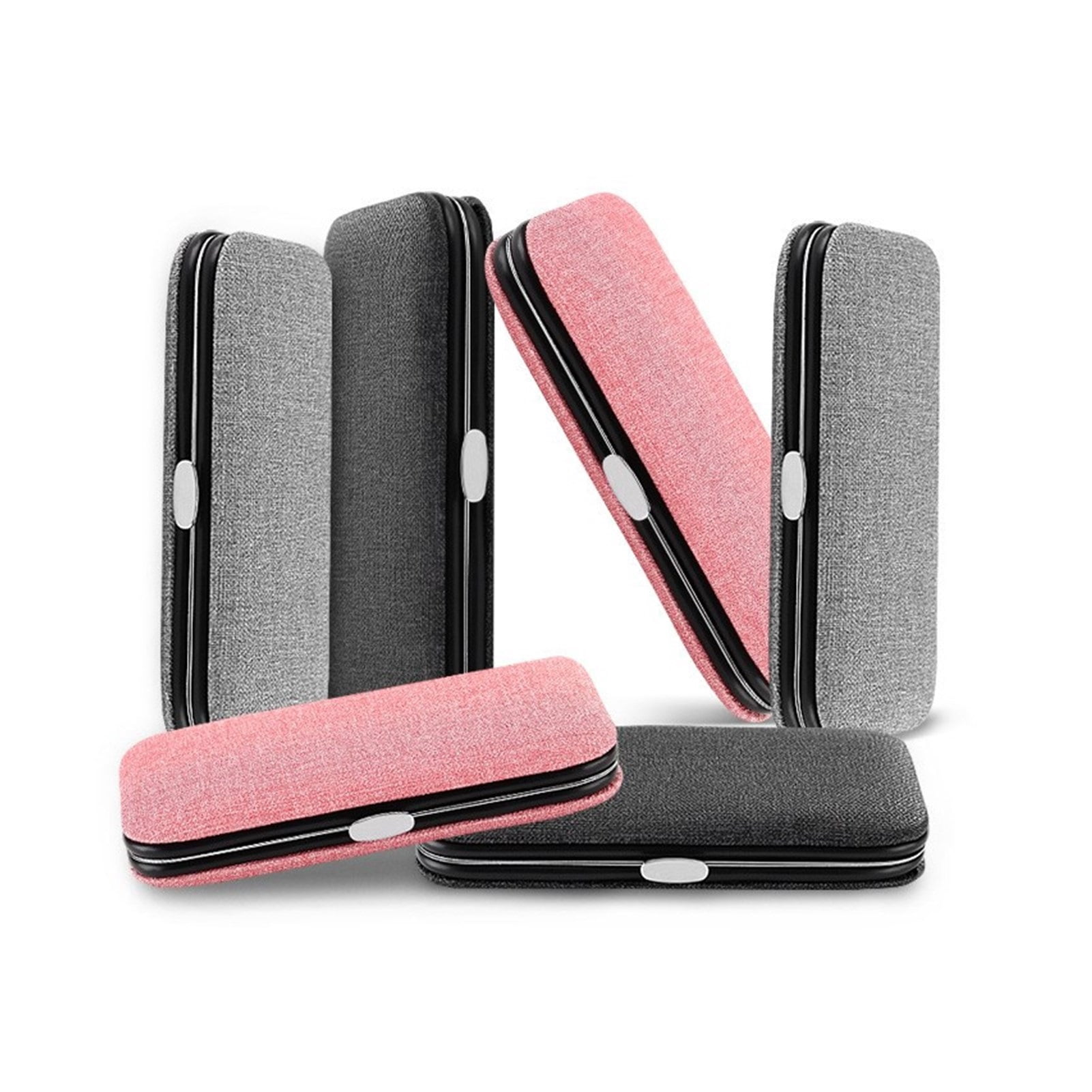 8pcs / Set Stainless Steel Manicure Clippers Pedicure Set Portable Travel Hygiene Tool Set Scissors Tweezers Manicure Set