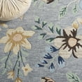 thumbnail image 6 of SAFAVIEH Blossom Derren Floral Runner Rug, Gray/Blue, 2'6" x 8', 6 of 7