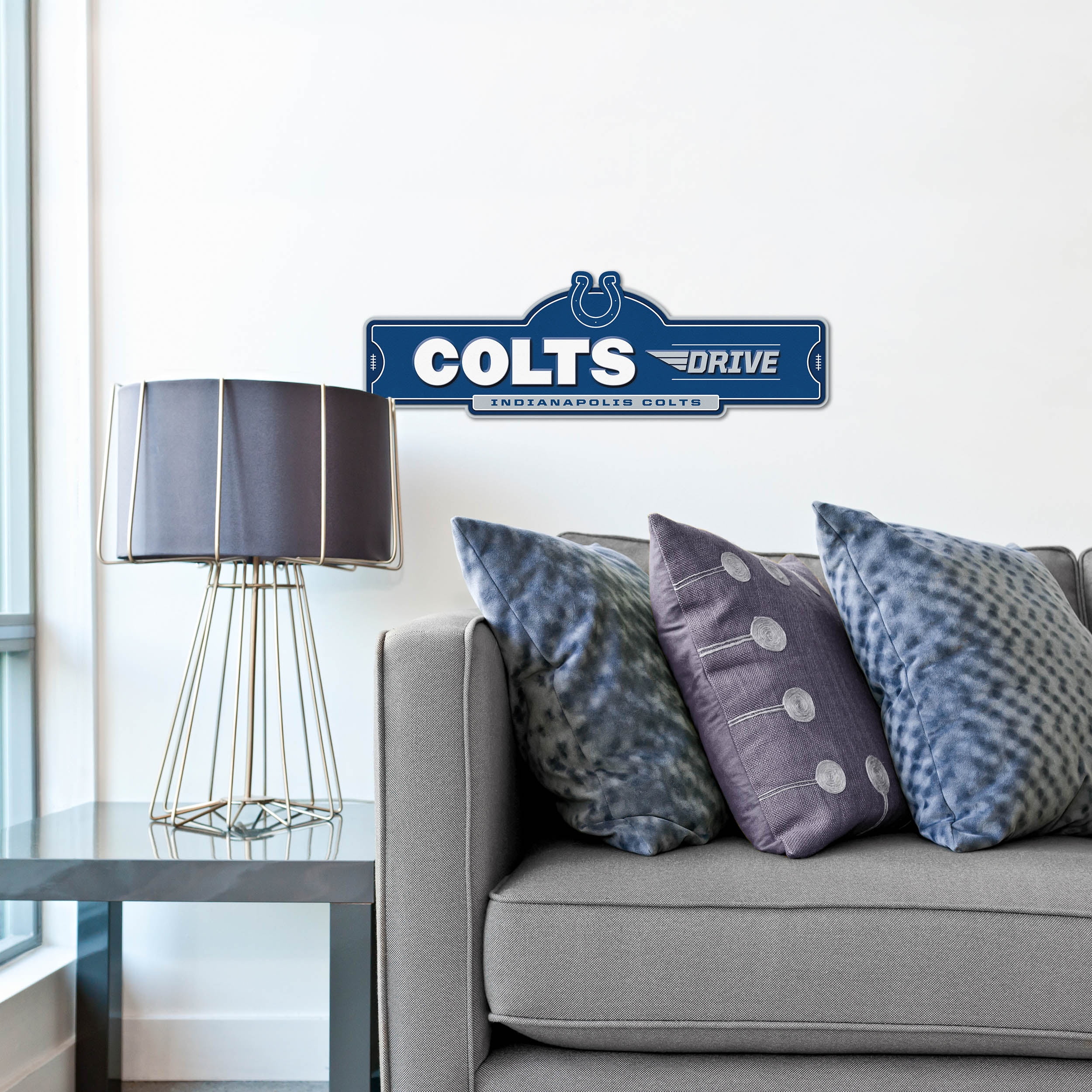 YouTheFan NFL Indianapolis Colts Street Sign
