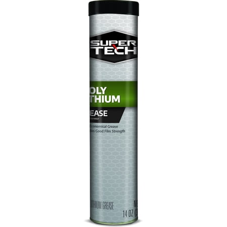 Super Tech Moly-Lithium Extreme Pressure Grease, 14 oz
