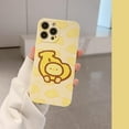 thumbnail image 6 of Cute Banana Duck Graffiti Soft  for iPhone Case (Yellow,iPhone 15 Pro), 6 of 6