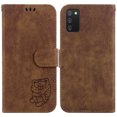 thumbnail image 2 of Compatible with Samsung Galaxy A03S Embossed Cute Tiger Flip Folio Wallet Case Card Pocket Holder Cover, 2 of 5