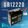 thumbnail image 3 of 4x Pack - Compatible Direct Transport Products TRACER FOLDABLE TRAVEL SCOOTER Battery - Replacement UB12220 Universal Sealed Lead Acid Battery (12V, 22Ah, 22000mAh, T4 Terminal, AGM, SLA), 3 of 6