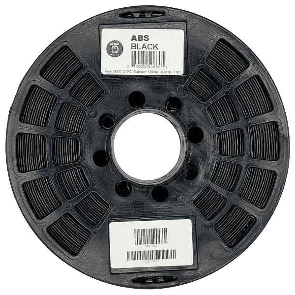 IIID MAX | ABS Black Filament | 1Kg (2.2lbs) - 1.75mm