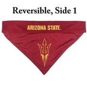 Pets First Collegiate Arizona State Reversible Bandana -Home & Away Mesh & Premium Embroidery For Dogs & Cats