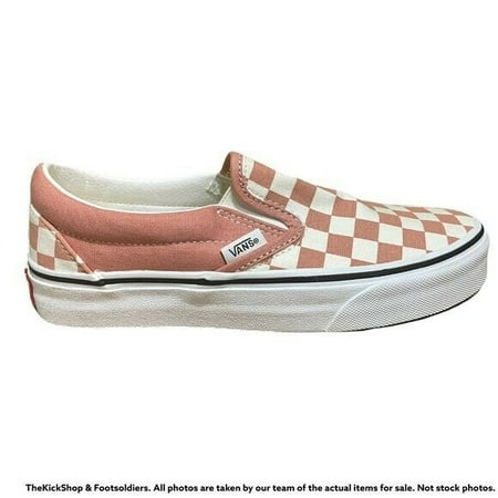 

VN0A4U381GL1 VANS Classic Slip-On Checker (Rose) Men Size 6 | Women Size 7.5