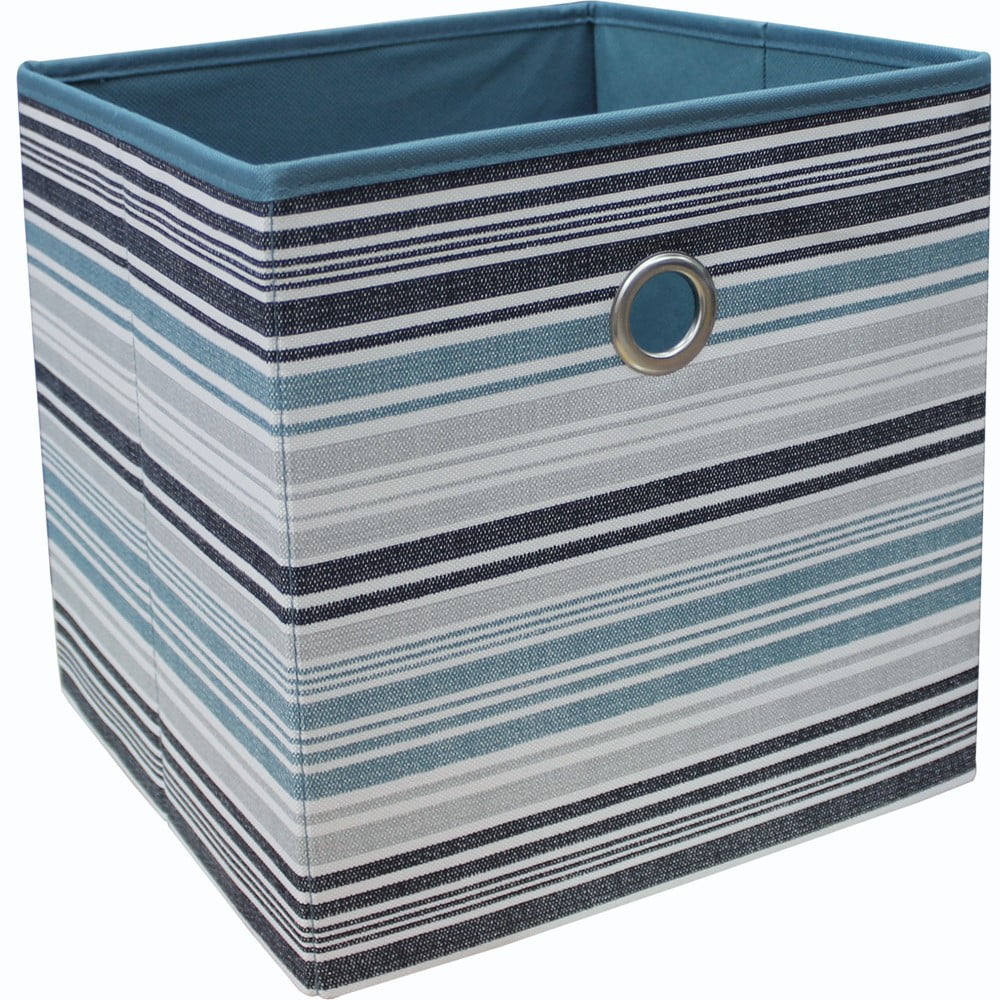 Mainstays Collapsible Fabric Cube Storage Bin (10.5" x 10.5"), Set of 4