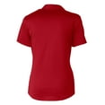 thumbnail image 3 of Women's  Cutter & Buck  Red Portland Sea Dogs Prospect Textured Stretch Polo, 3 of 3