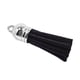 thumbnail image 3 of Inteprter 28 piezas bolsa Keychian creativo delicado llavero colgante borlas artesanía decoración DIY accesorio para bolsos llaves Artesanía Negro Inteprter HA059646-14B, 3 of 6
