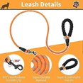 thumbnail image 4 of Dog Martingale Collar with Leash - Reflective Martingale Collars for Small Medium Large Dogs with Quick Release Buckle, Strong Rope 5ft Dog Leash with, 4 of 4