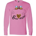 thumbnail image 3 of Inktastic Valentine’s Day Bee Mine Cute Bees and Heart Long Sleeve T-Shirt, 3 of 5