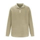 thumbnail image 3 of pstuiky Camisas casuales de manga larga para hombre, Camisa de manga larga con cuello alto y cremallera para hombre camisetas de hombre xl, 3 of 5