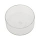 thumbnail image 2 of Paquete de 6-60 unidades de 10 vasos de plástico transparente para velas, bonitos recipientes para cera de velas ronda 36mm, 2 of 7