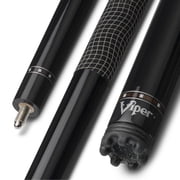 Viper Clutch 58 Billiard/Pool Cue, 2 Piece, Black, 21 Ounce