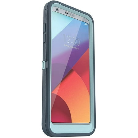Rugged Protection OtterBox Defender Series Case for LG G6 - Bulk Packaging - Moon River Bahama Blue/Tempest Blue