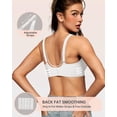 thumbnail image 3 of Bra OEAK para mujer, inalámbrico, cómodo, de apoyo, color blanco S, 3 of 8