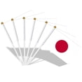 thumbnail image 1 of Banderas de mano de Japón AhfuLife, 15 piezas, 14 x 21 cm, doble cara, 1 of 6