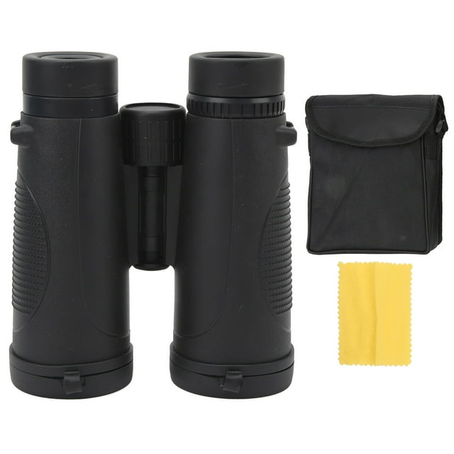 Binoculares profesionales para adultos de 10x42 con prisma HD y lente FMC para observación de aves, viajes y deportes al aire libre.