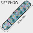 thumbnail image 3 of Dailycode Double Sided Oven Mitt with Loop Heat Resistant Kitchen Long Potholders 7" x 35" Palm Tree Flower Rainbow, 3 of 6