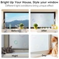 thumbnail image 4 of Hot air balloon circle pattern glass window sticker anti-peep privacy film waterproof bathroom living room door sticker, 4 of 5