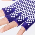 thumbnail image 4 of Guantes de yoga de aire de cinco dedos cálidos y abiertos para damas, guantes antideslizantes, ayudas para yoga, 4 of 6
