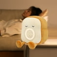 alarm clock with wall decor rechargeable digital clock Plush Alarm