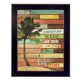 thumbnail image 1 of TrendyDecor4U MA1100-712 "Beach Memories" by Marla Rae Printed Framed Wall Art, 1 of 3