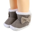 thumbnail image 3 of Zecgelong Baby Shoes Comfortable Soft Sole Boots Fashion Warm Baby Toddler Cotton Boots Waterproof Baby Boots‌ 6-9 Months, 3 of 5