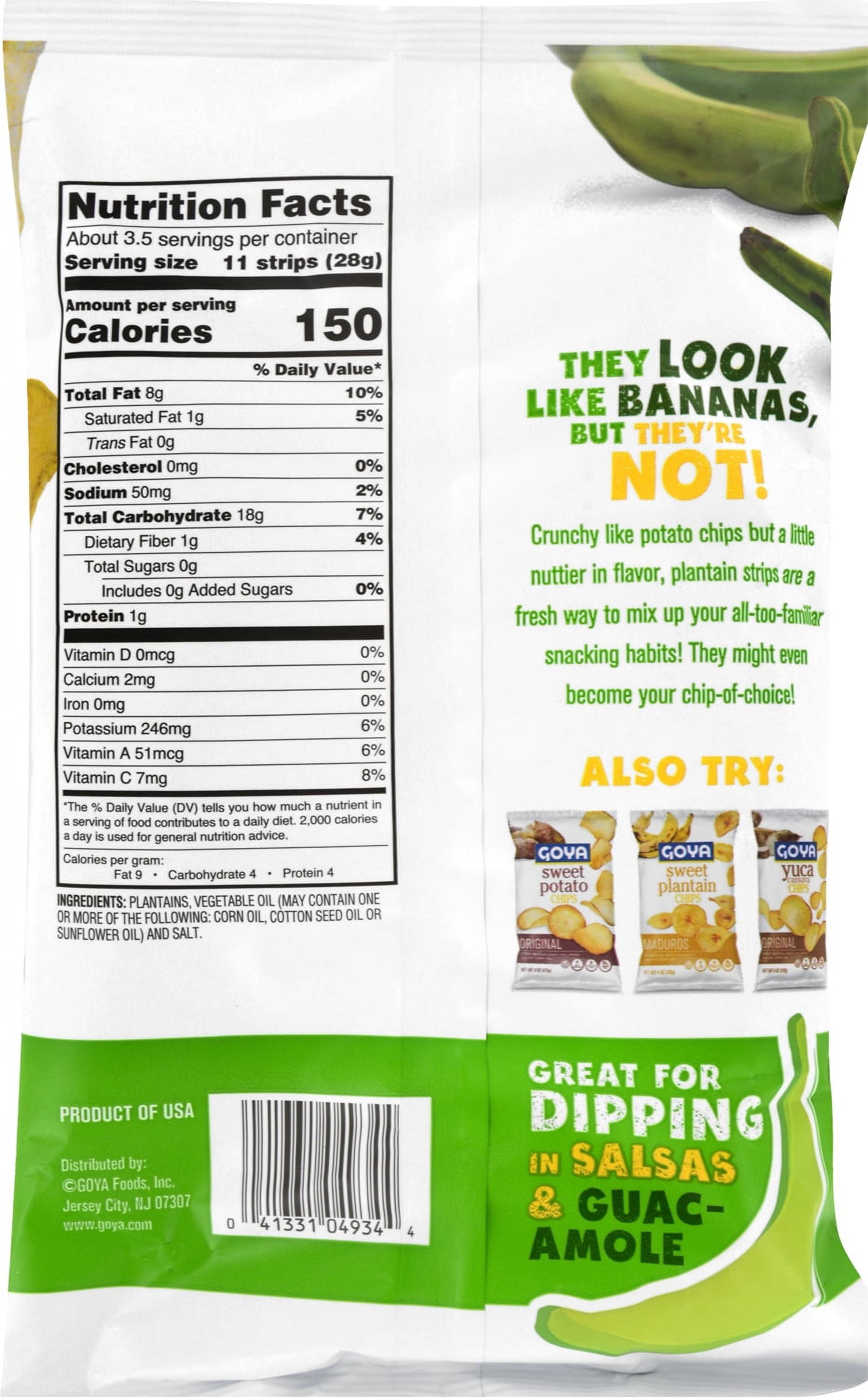 Goya Plantain Strips, 3.5 oz