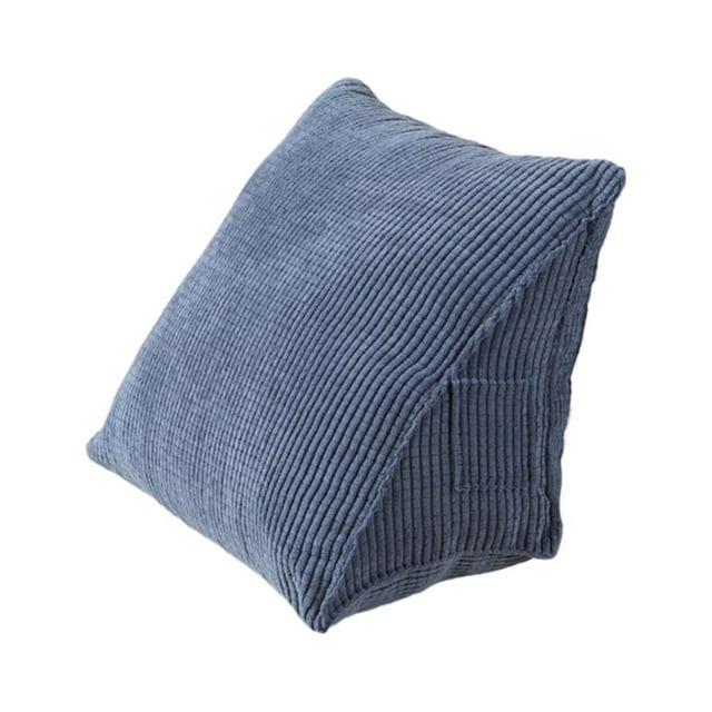 tredstone Polyester Support Cushion Pillows For Improved Posture And Back Support Soft And Comfortable blue 1 Pc