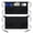 C-2 Pack Cotton Black, variant on DOVACKA 6-Pack Black Waterproof Server Waist Apron with 3 Pockets, Half Apron for Waitress Waiter Bistro