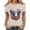 Beige-E, variant on 250th Anniversary USA Shirt for Women America 250 T-Shirts Short Sleeve Patriotic Memorial Day Tops 4th of July Gift Tee Tops