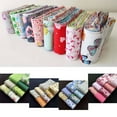 thumbnail image 4 of 30pcs Flower Dot Stripe Cotton Cloth Diy Sewing Patchwork Quilting Doll Cloth Handmade Needlework Fabric, 4 of 9
