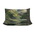 thumbnail image 4 of 3PCS Jurassic Dinosaur Duvet Cover Set Twin, 1 Duvet Cover And 2 Pillowcase, Duvet Cover for Kids Girls Boys And Teens, 4 of 6
