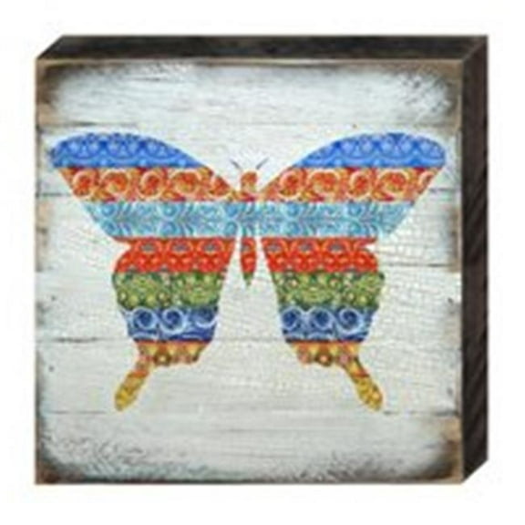 Designocracy Easter Art on Board Wall Decor Wood 17 x 0.25 in