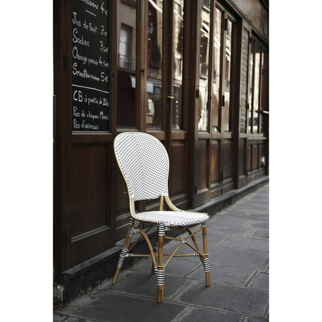 Reuben Side Chair, Stackable contract/commercial quality Parisian style side chair., Ideal for indoor and outdoor use.