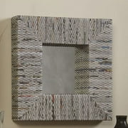 Linon Newspaper Square Mirror