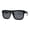 All Black, variant on Premium Kush Polarized Woodgrain Horn Rim Sunglasses Brown