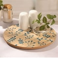 thumbnail image 4 of Plaid Wooden Circle Turntable for Arts and Crafts, 4 of 4