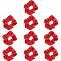 Stri 10pcs Christmas Hair Scrunchies Elastic Hair Bands Fashion Accessory for Girls