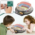 thumbnail image 1 of as show 3D Puzzle Stadium Soccer Field, Diy Paper Board Model Building Kit, Educational Brain Teaser For Kids And Adults, 1 of 9